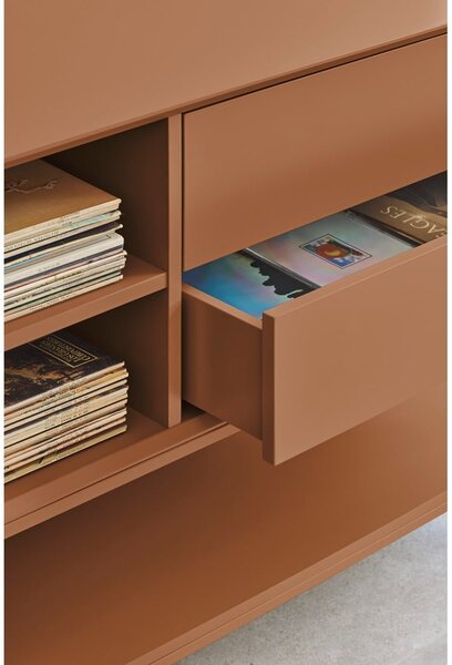 Mobile TV color crema 175x74x45 cm Platt – Teulat