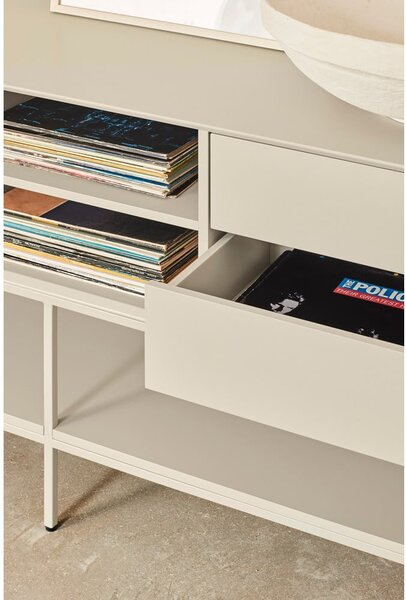 Mobile TV color crema 175x74x45 cm Platt – Teulat