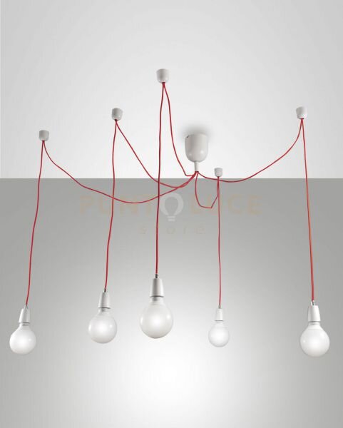 Blog sospensione bianco 5 luci 3473-48-102