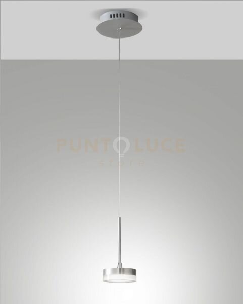 Dunk sospensione 1 luce alluminio a led 3000k - 8w - 750 lm dimmera