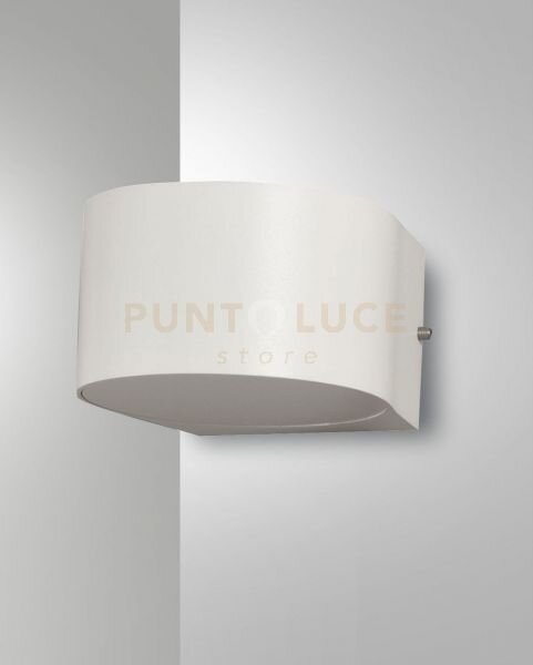 Lao applique per esterni 1 luce bianco led 6w 3000k 540lm ip65