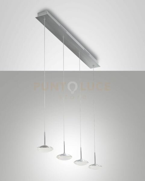 Hale sospensione 4 luci alluminio 3255-49-212