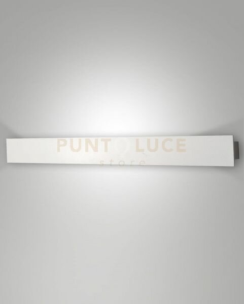 Lotus applique bianca 93cm a led 3000k - 30w - 3900 lm dimmerabile 