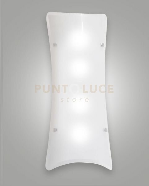 Milton plafoniera bianca 30x70 cm. 3113-66-102