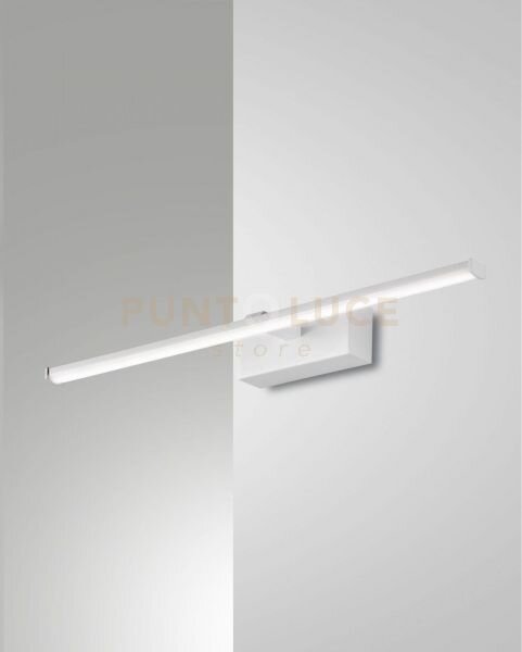 Nala applique bianco l. 50cm a led 3000k - 10w - 1200 lm ip44