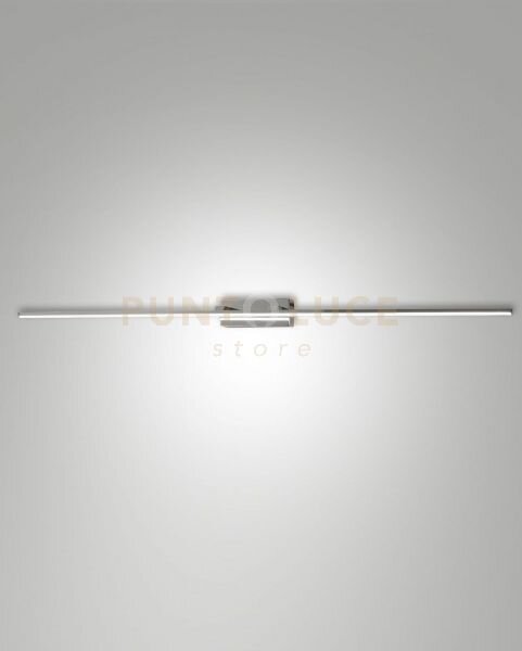 Nala applique cromo l.110cm a led 3000k - 20w - 2460 lm ip44