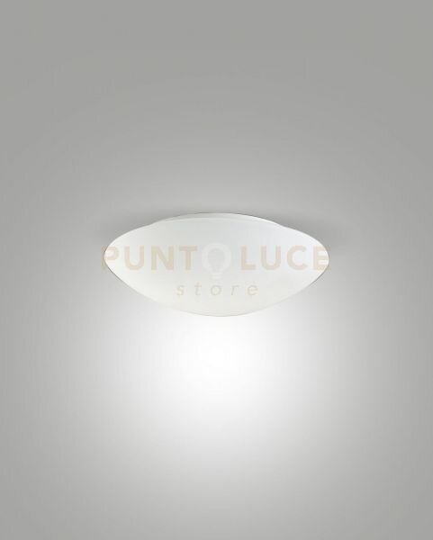Pandora applique bianca diametro 20cm 1 luce attacco e27