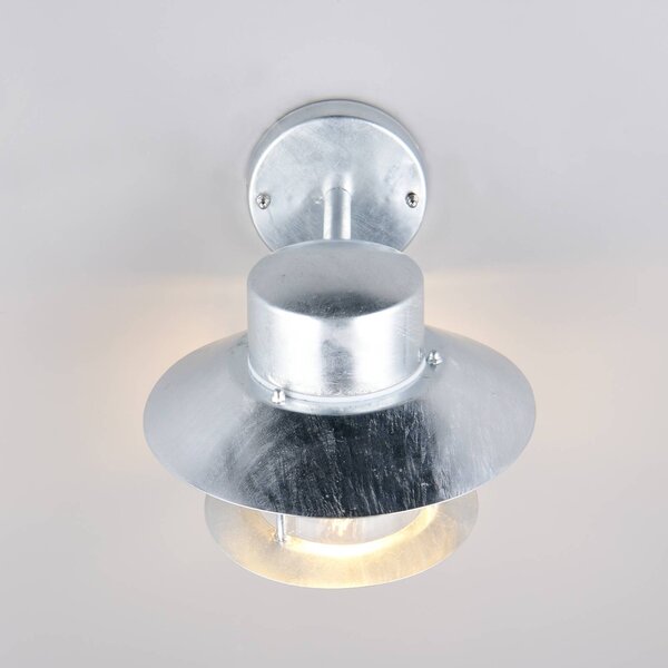 Trio Lighting Applique da esterni Ruvuuma, dimmerabile, Alluminio / Grigio / Zincato, Metallo, Applique da esterni