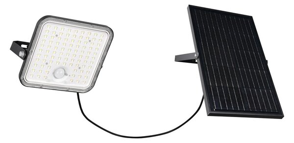 Illuminazione esterna LED con alimentazione a pannelli solari con timer/con sensore di movimento da parete (altezza totale 19 cm) Acora – Reality