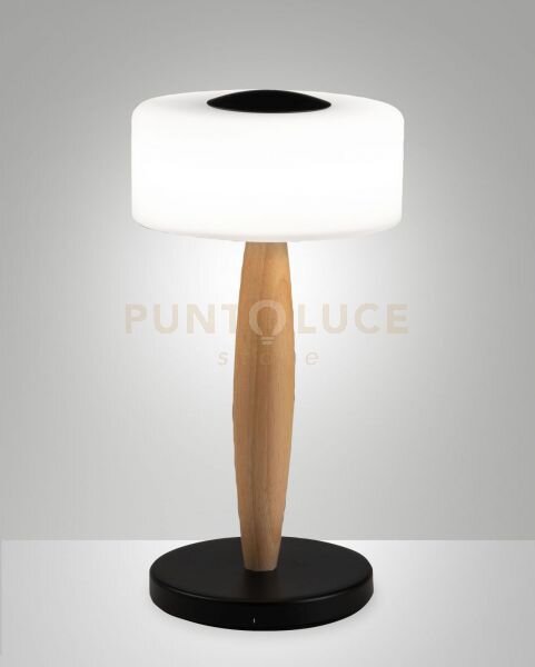 Elea lampada da tavolo nera dimmerabile a led 3000k - 8w - 860 lm