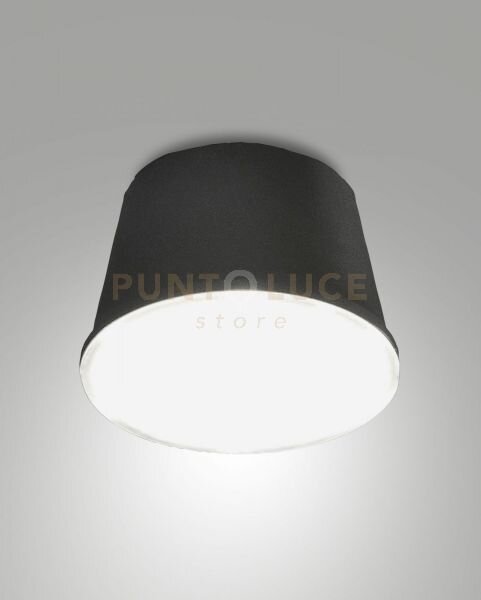 Armanda illuminatore nero a led 3w 3000k 320lm dimmerabile e orient