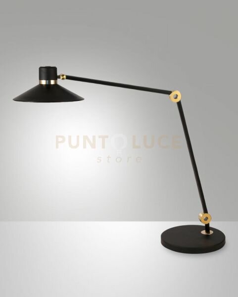 Panarea lampada da tavolo nero a led cct 3000k - 4000k - 5000k - 60