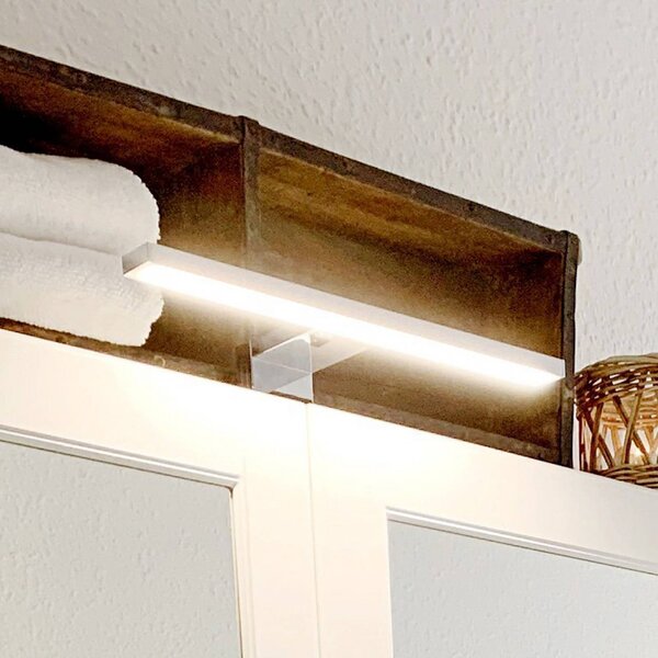 B.K. Licht Applique da parete Mira, Cromo / Argento, Bagno, Metallo, Applique