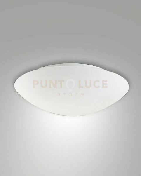 Pandora plafoniera bianca led 3000k - 24w - 2950 lm d.36cm dimmera