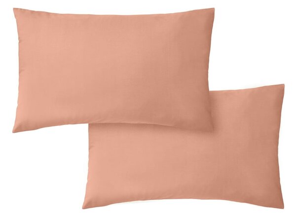 Federe per cuscino in set in percalle di cotone 2 pz 50x75 cm Cotton Percale – Bianca