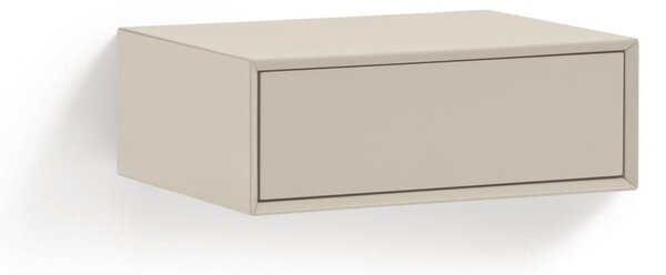 Comodino color crema da parete Platt – Teulat