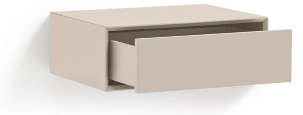 Comodino color crema da parete Platt – Teulat