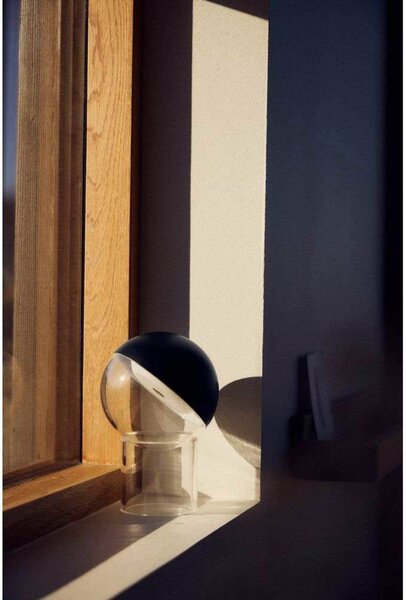 FRANDSEN Lampada da tavolo Pila, dimmerabile, Nero, Soggiorno / Sala da pranzo, Plastica, Moderno, Lampada da tavolo