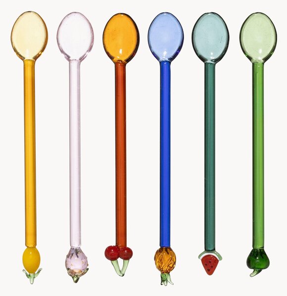 Set di 6 bacchette da cocktail Fruit