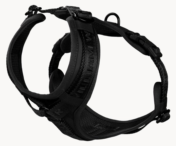 Imbracatura per cani in jacquard Nero