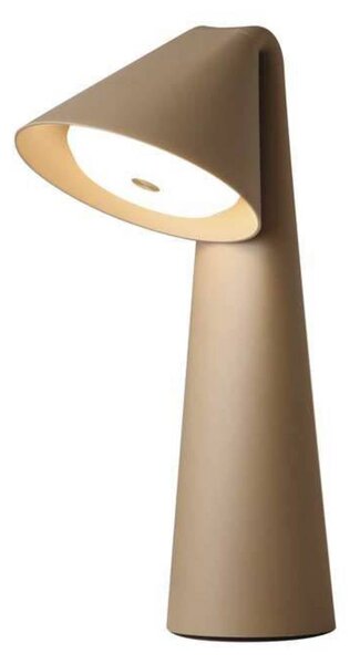 FRANDSEN Lampada da tavolo Ami, dimmerabile, Crema / Ambra, Soggiorno / Sala da pranzo, Metallo, Moderno, Lampada da tavolo