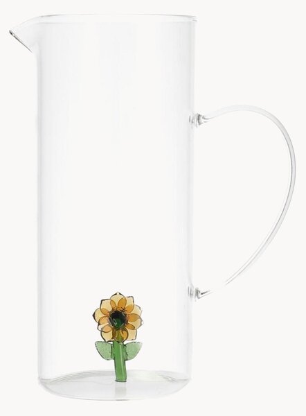 Caraffa in vetro borosilicato Sunflower