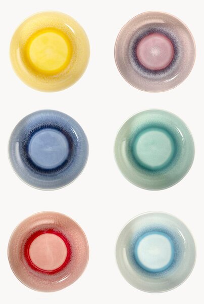 Set di 12 piatti fondi in New Bone China Coachella