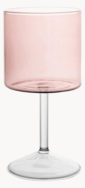 Set di 2 bicchieri da vino in vetro borosilicato Daylight Pink