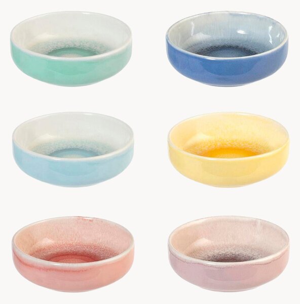 Set di 6 ciotole in New Bone China Coachella
