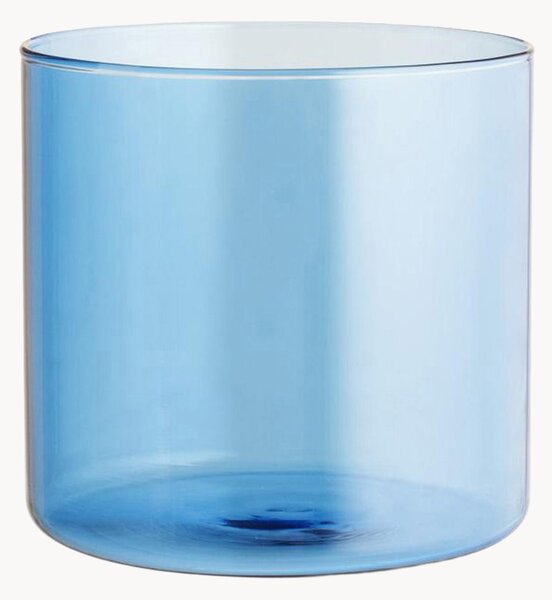 Set di 2 bicchieri in vetro borosilicato Daylight Blue