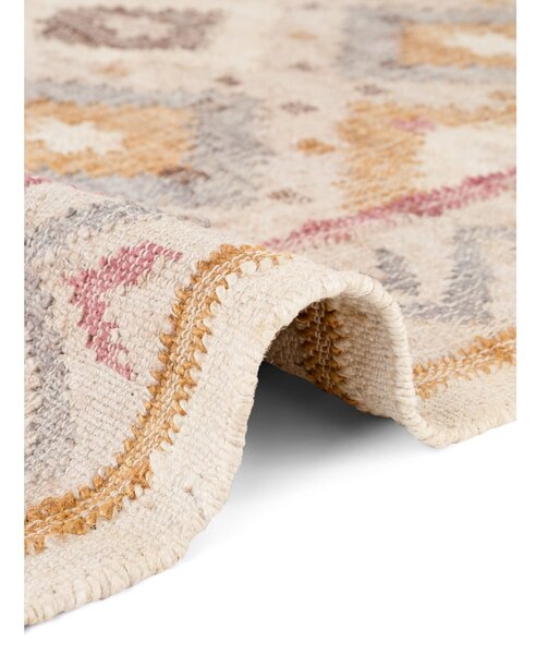 Tappeto color crema in iuta tessuto a mano 160x230 cm Roya Imani – Elle Decoration