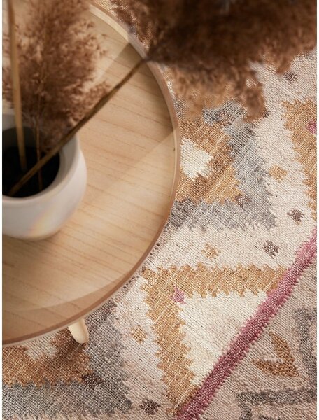 Tappeto color crema in iuta tessuto a mano 160x230 cm Roya Imani – Elle Decoration
