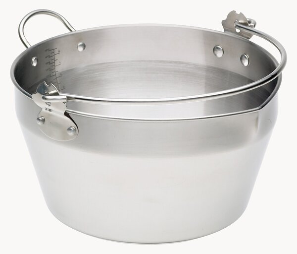 Pentola in acciaio inossidabile con manico Home Made, 9 L