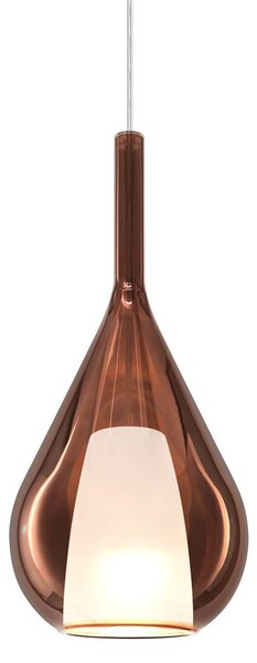 IDEAL LUX Lampada a sospensione Kalique, dimmerabile, Rame, Soggiorno / Sala da pranzo, Plastica, Moderno, Lampada a sospensione