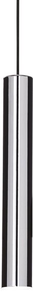IDEAL LUX Lampada a sospensione Look, Cromo / Argento, Soggiorno / Sala da pranzo, Moderno, Lampada a sospensione
