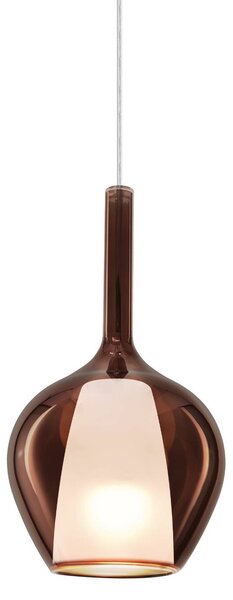 IDEAL LUX Lampada a sospensione Kalique, dimmerabile, Rame, Soggiorno / Sala da pranzo, Plastica, Moderno, Lampada a sospensione