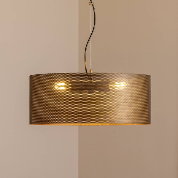 Lampada a sospensione Zofia Domiluce, dimmerabile, Marrone / Ruggine, Soggiorno / Sala da pranzo, Metallo, Moderno, Lampada a sospensione