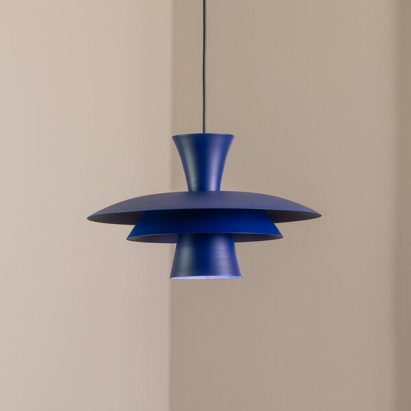 Lampada a sospensione Plato Luminex, dimmerabile, Blu, Soggiorno / Sala da pranzo, Metallo, Moderno, Lampada a sospensione