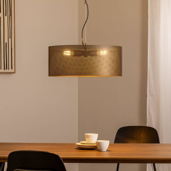 Lampada a sospensione Zofia Domiluce, dimmerabile, Marrone / Ruggine, Soggiorno / Sala da pranzo, Metallo, Moderno, Lampada a sospensione