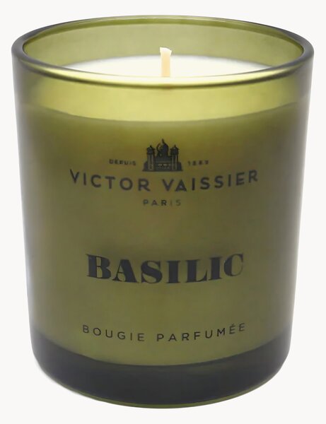 Candela profumata Basilic (Basilico vivace, menta leggera)