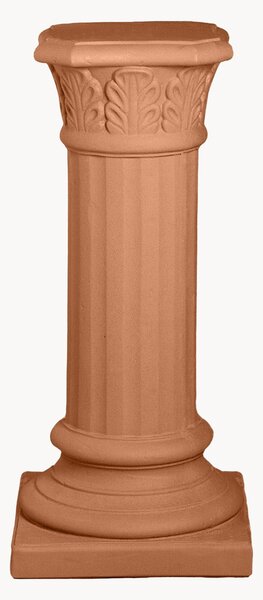 Portavaso da esterno Foglie, alt. 75 cm