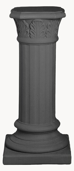 Portavaso da esterno Foglie, alt. 75 cm