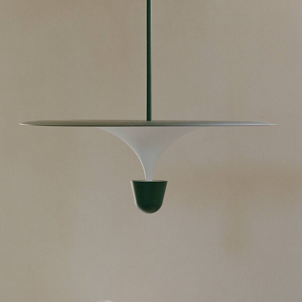 New Works Lampada a sospensione Kantarell, dimmerabile, Nero, Soggiorno / Sala da pranzo, Metallo, Design, Lampada a sospensione