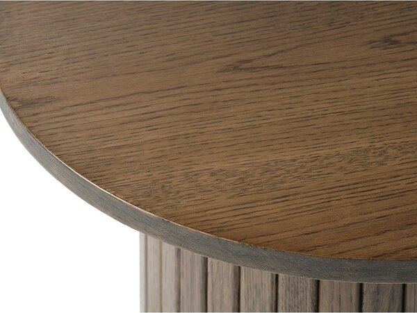 Tavolino rotondo in rovere ø 50 cm Nola - Unique Furniture