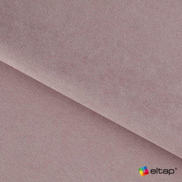Divano rosa allungabile/con contenitore e rivestimento in ciniglia 214 cm Fulgeo – ELTAP