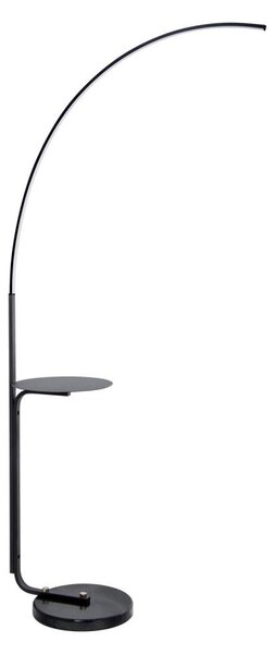 Lampada LED da terra con tavolo LED/20W/230V 3000-6500K nero