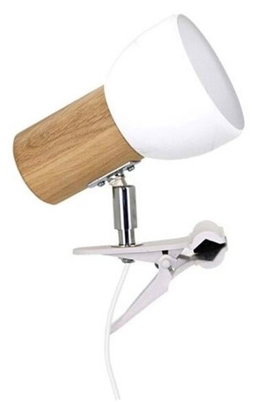 Spot-Light 2224174WK - Lampada a pinza SVENDA 1xE27/60W/230V
