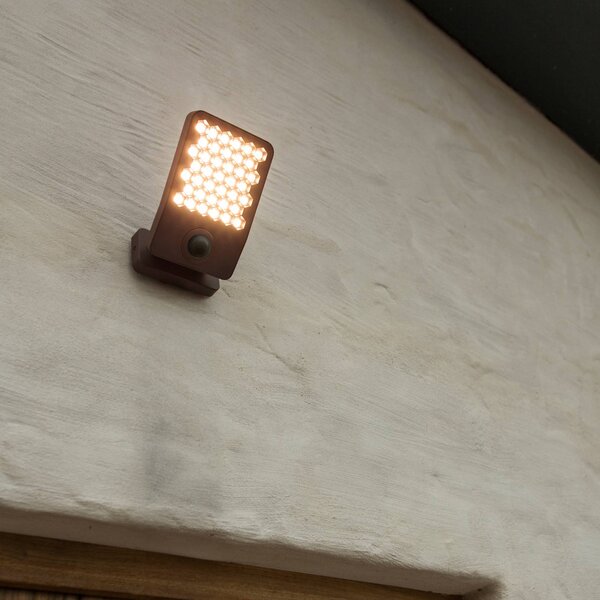 LUTEC Applique da esterno LED ATLANTIS, grigio scuro, 22 cm, IP54 ATLANTIS, Alluminio / Grigio / Zincato, Alluminio, Moderno, Applique da esterni