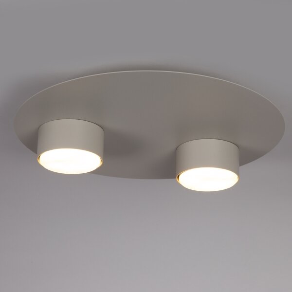 Plafoniera STAR 2xGX53/12W/230V beige