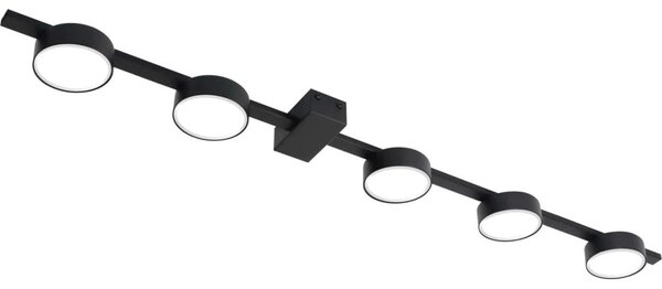 Plafoniera LED JOY 5xGX53/6W/230V nero